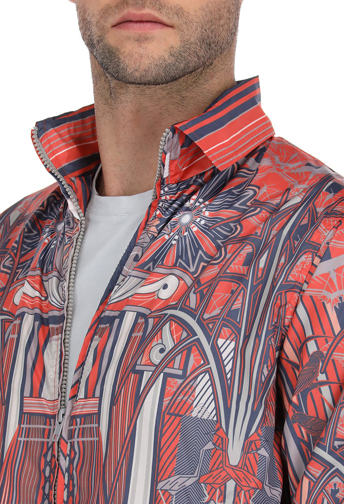 Bomber Xobdam Xochimilco Déco Naranja