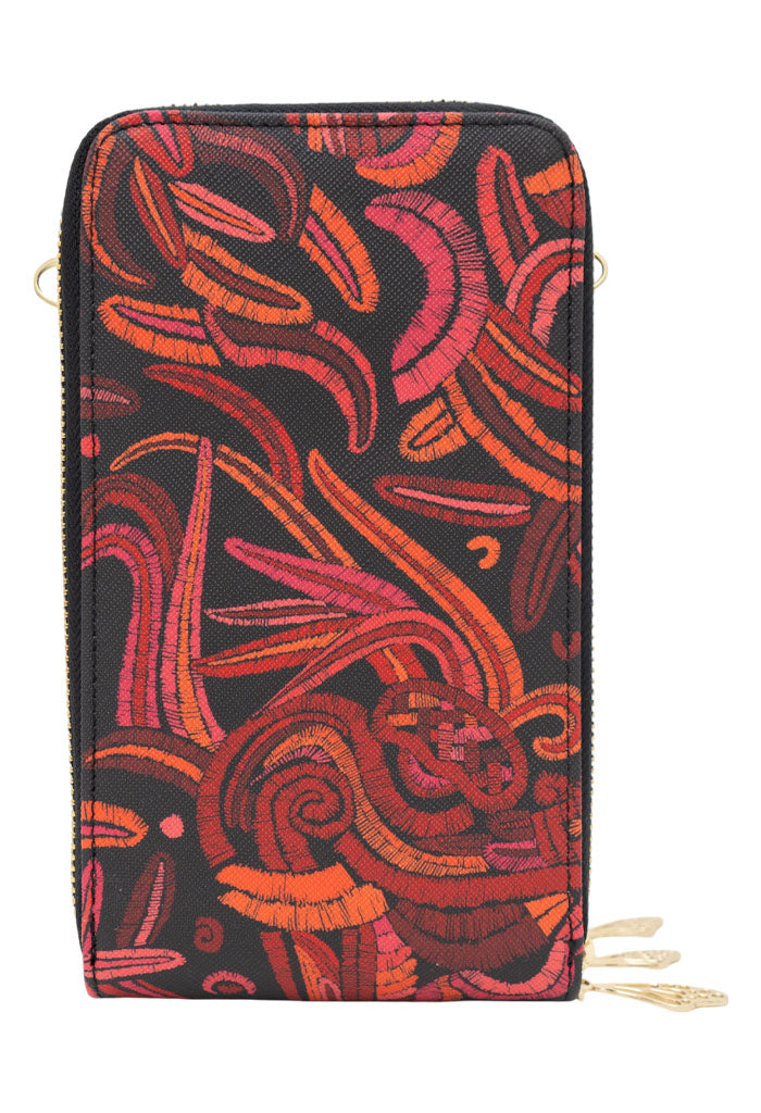 Porta Celular Naab Saffiano Quetzalcóatl
