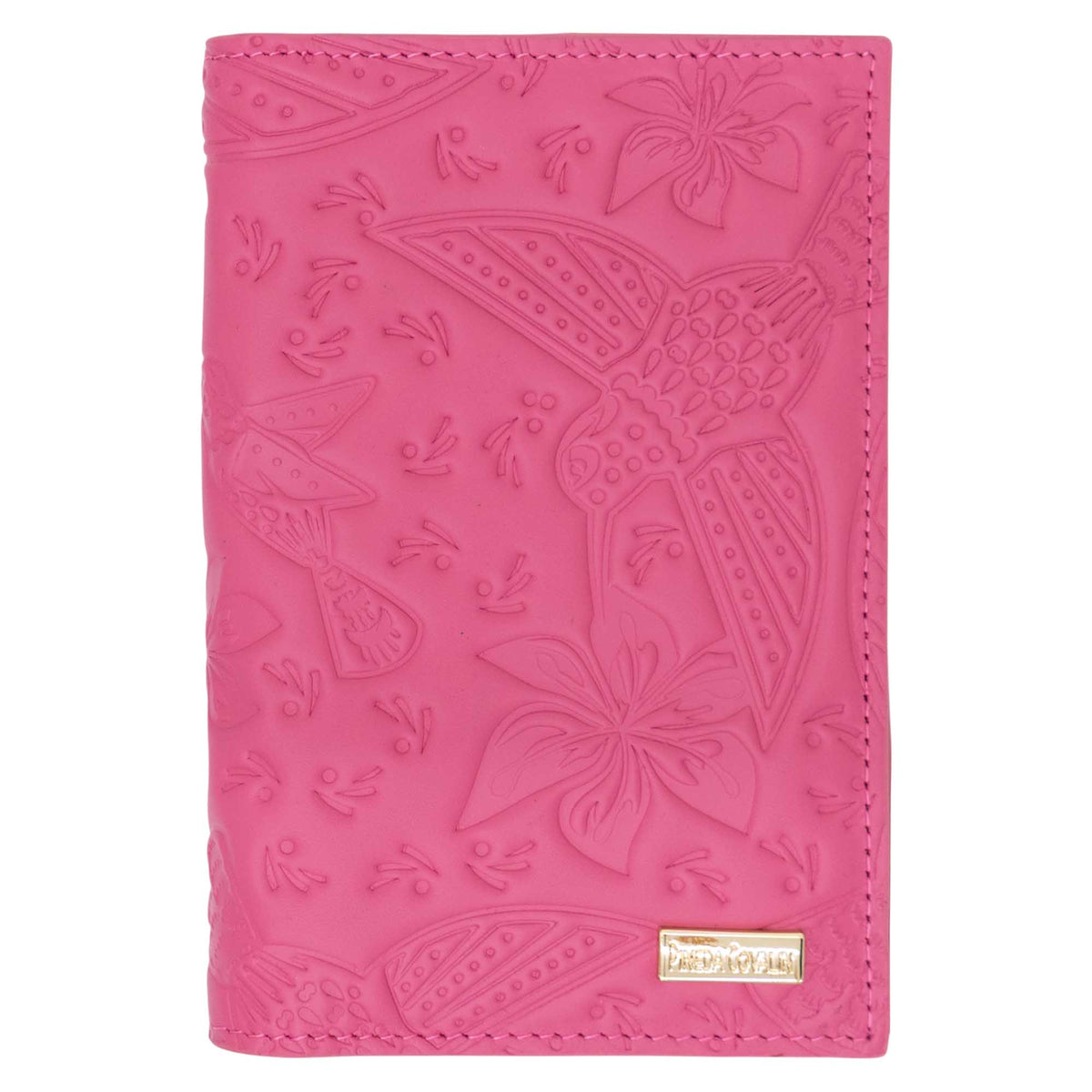 Porta Pasaporte Xuul Grabado Colibrí