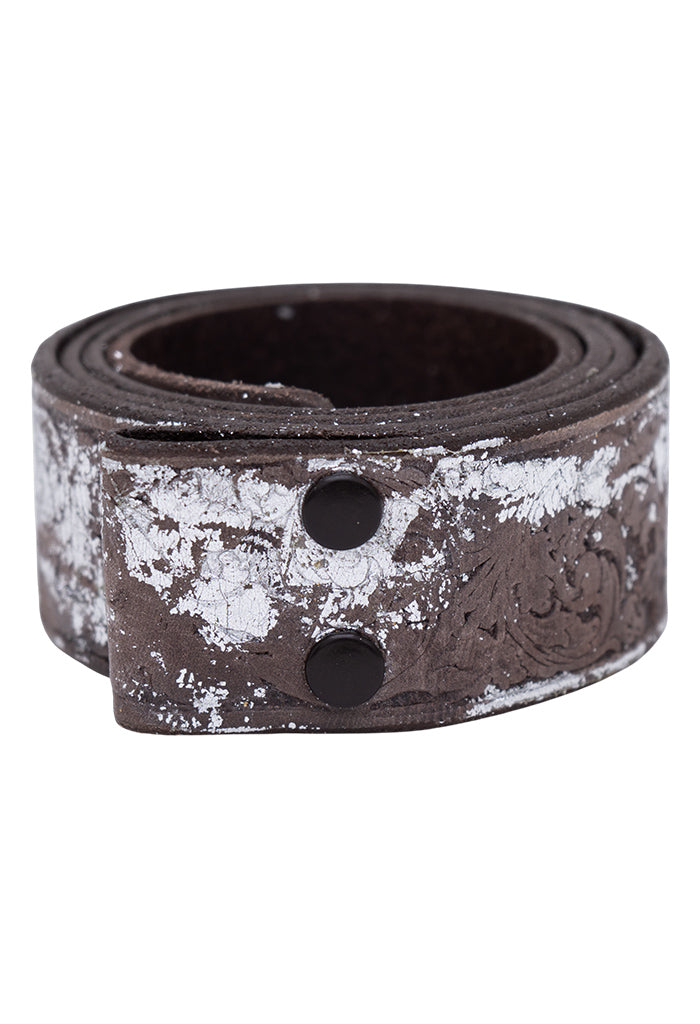 Cinturón Piel Grabada Foil
