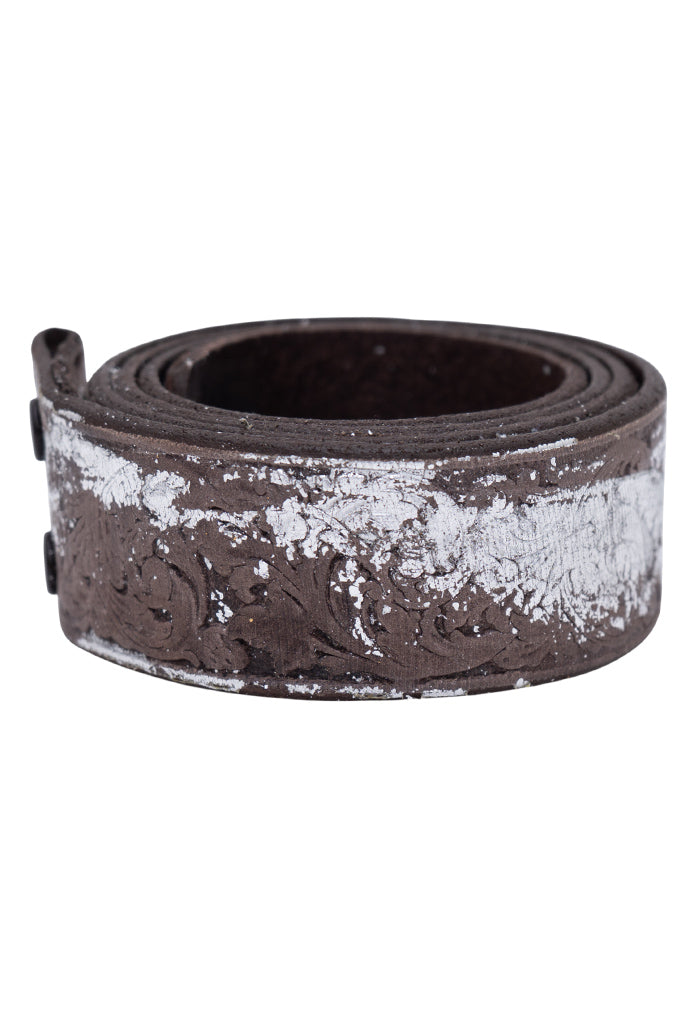 Cinturón Piel Grabada Foil