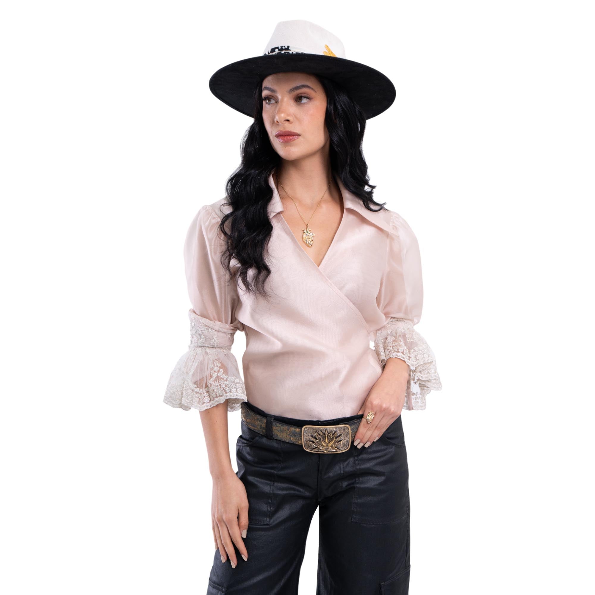 Hebilla Agave Baño Oro