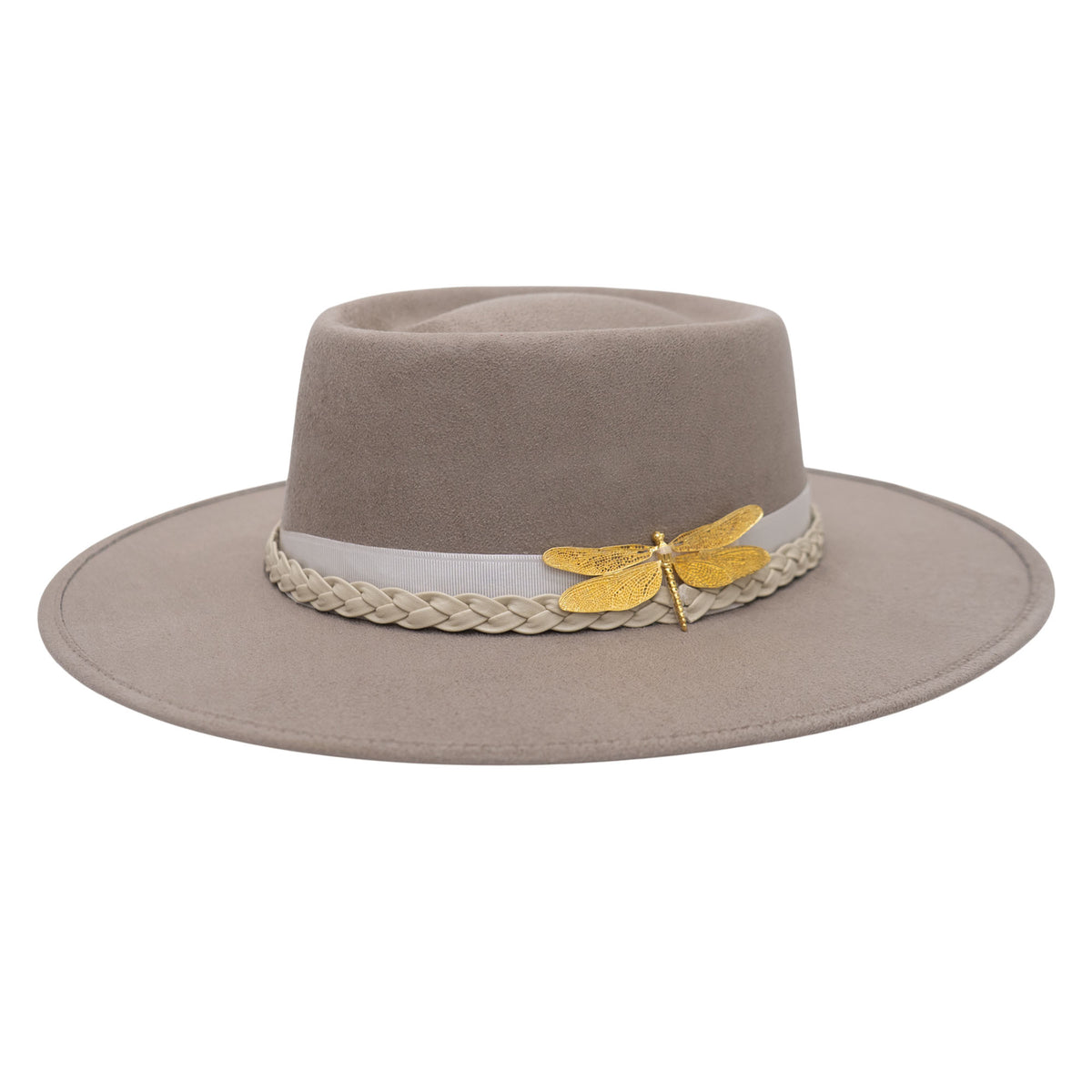 Sombrero Oochel Gamuza  Beige Libélula