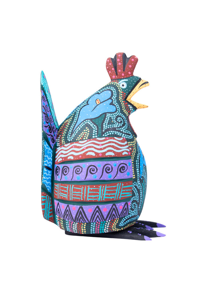 Alebrije Gallina Ocre