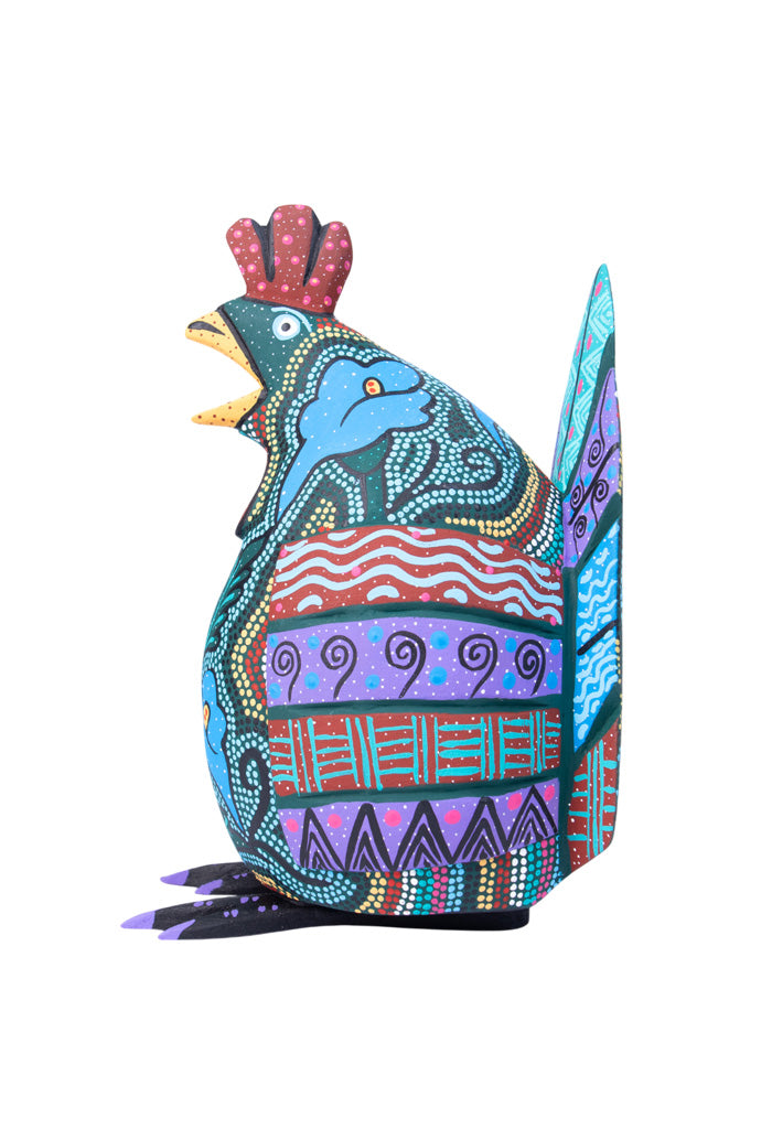 Alebrije Gallina Ocre