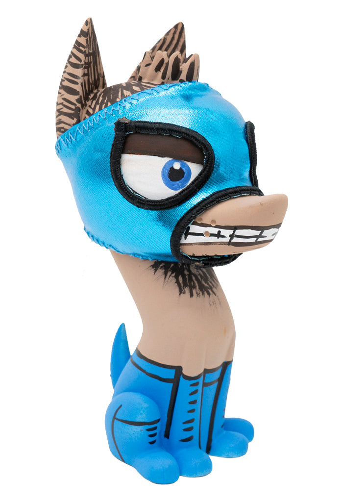 Figura Xico Luchador Azul