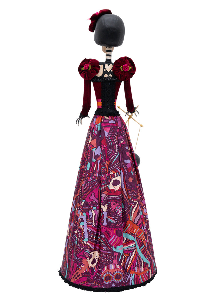 Catrina Titiritera 75 cm  Viaje al Mictlán