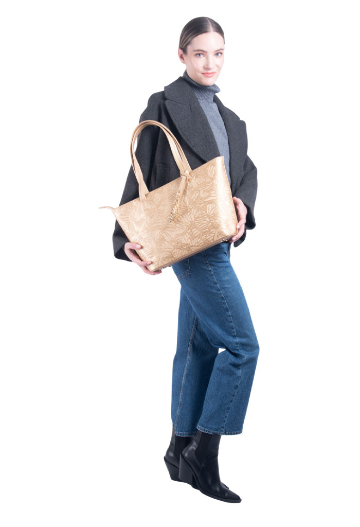 Tote K'iin Saffiano Grabado Mariposa