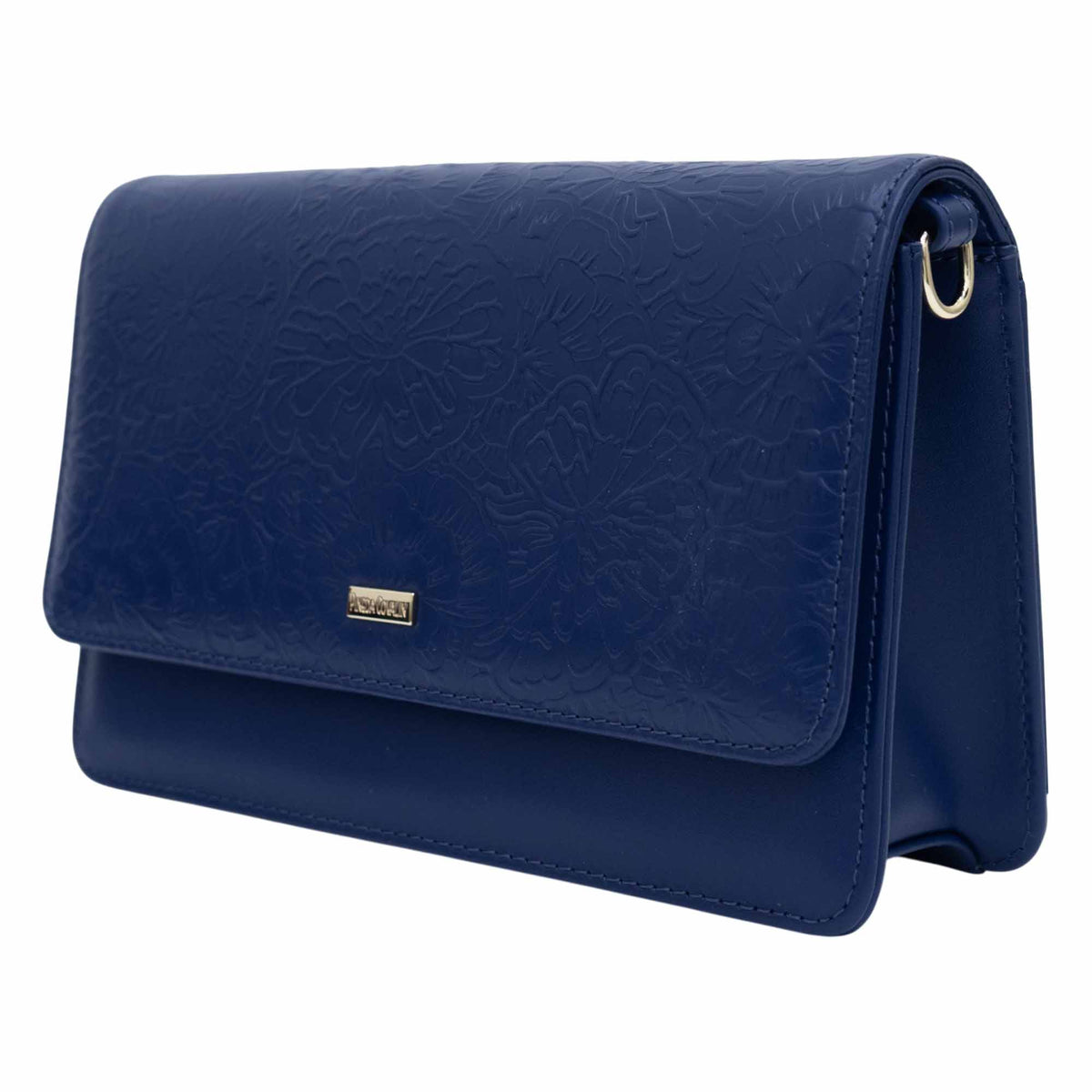 Bolsa Kalan  Piel Grabado Cempasúchil