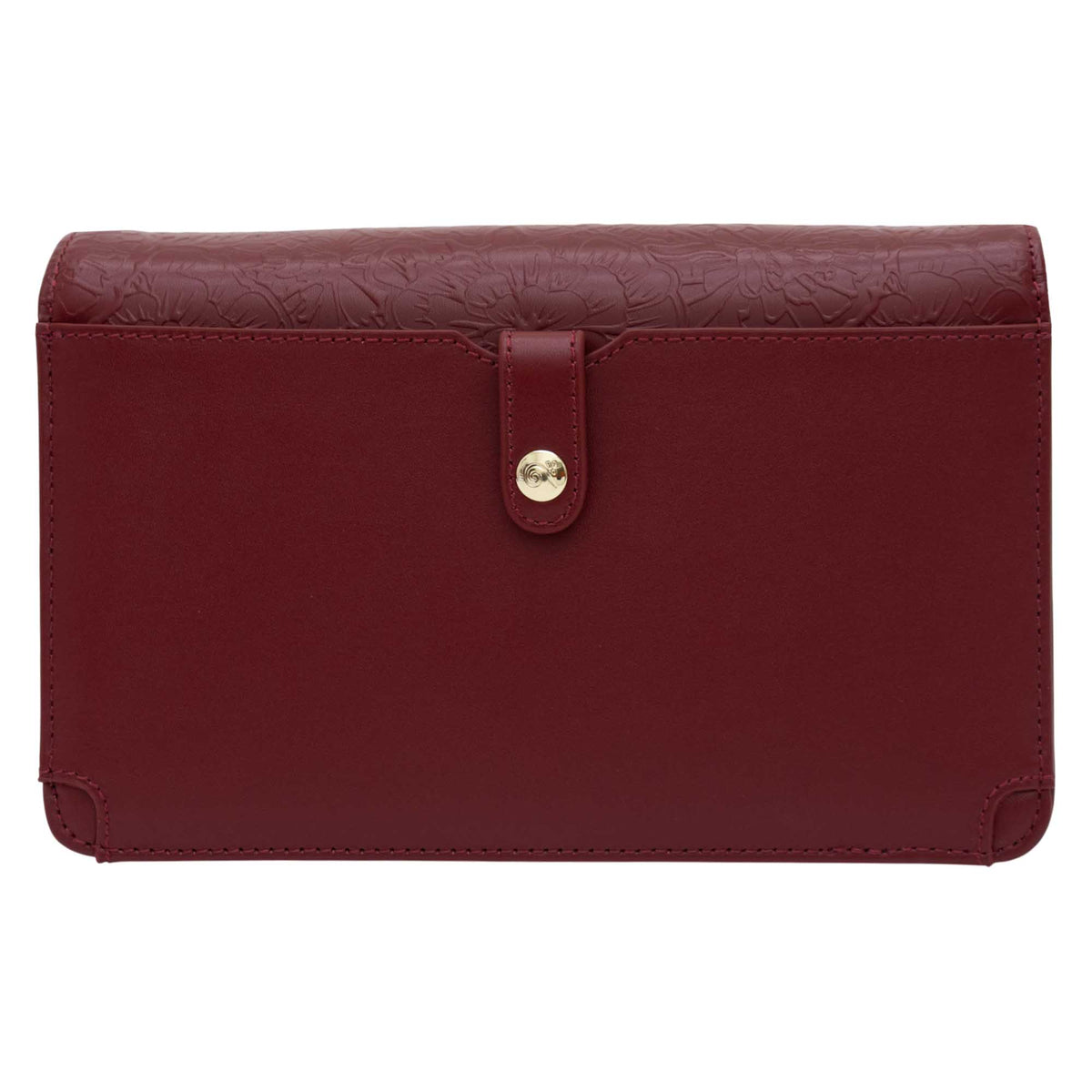 Bolsa Kalan  Piel Grabado Cempasúchil