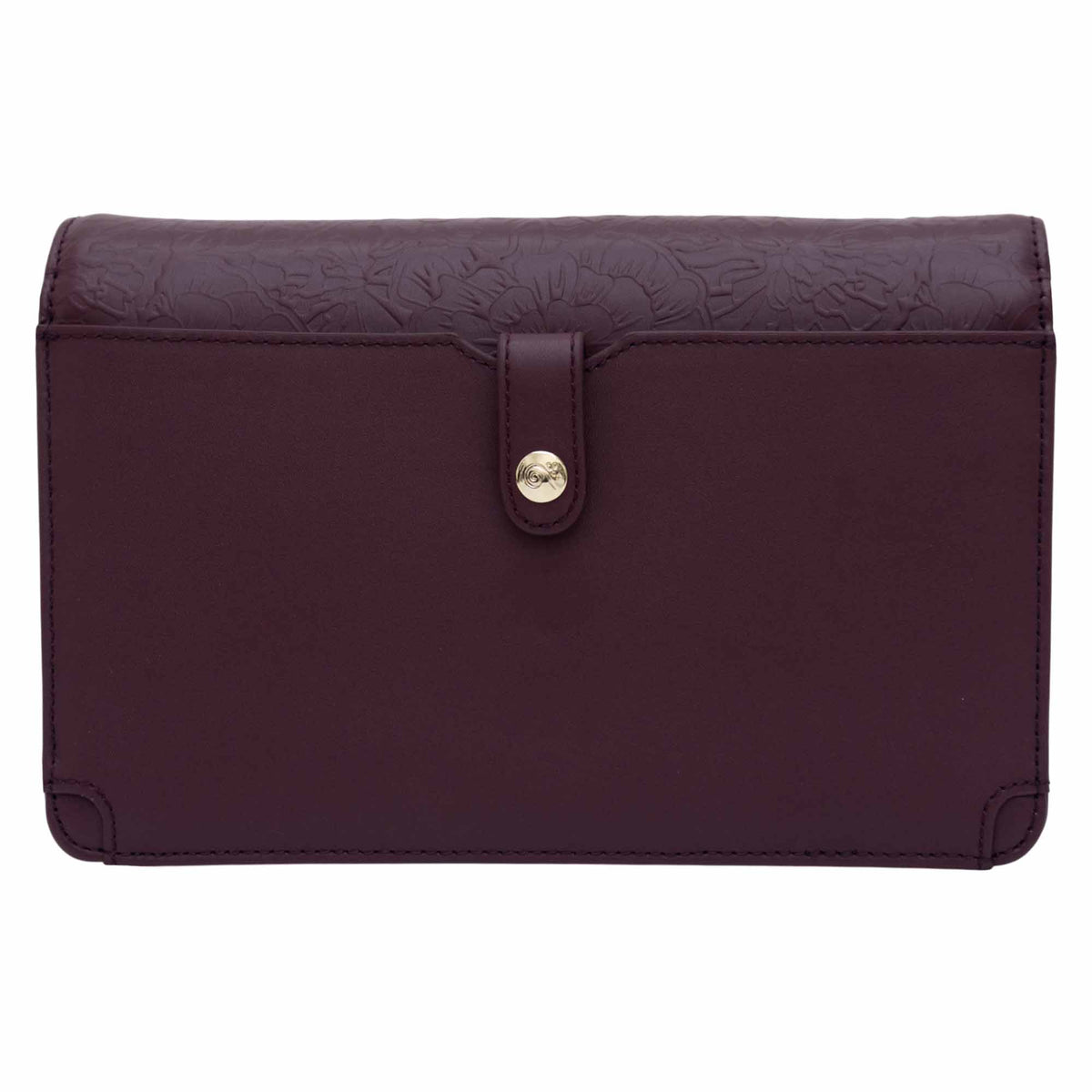 Bolsa Kalan  Piel Grabado Cempasúchil