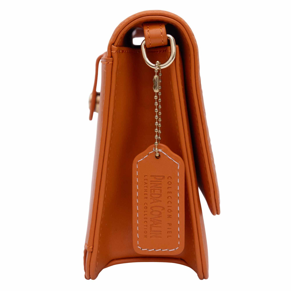Bolsa Kalan  Piel Grabado Cempasúchil