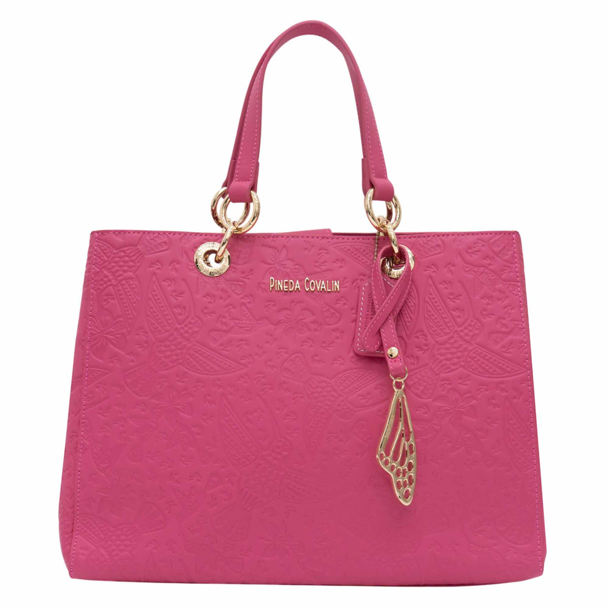 Bolsa Kaxan Piel Grabado Colibrí