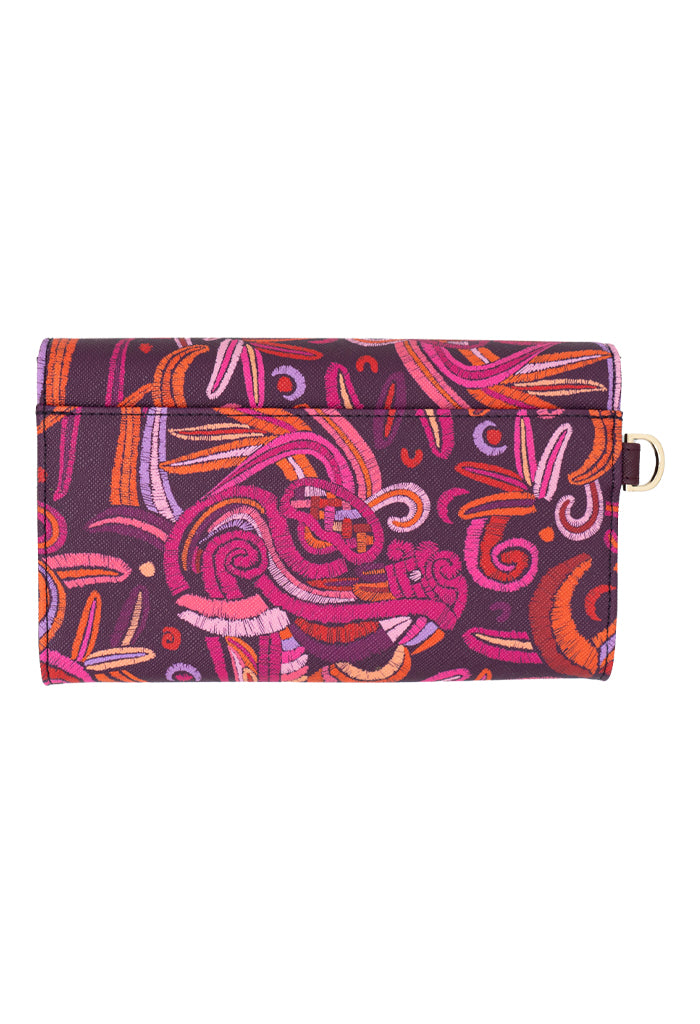 Bolsa Tsool Saffiano Quetzalcóatl Fucsia