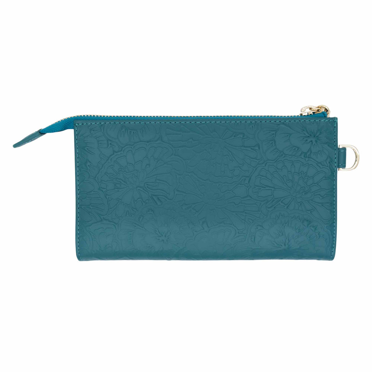Bolsa Chéen Piel Grabado Cempasúchil