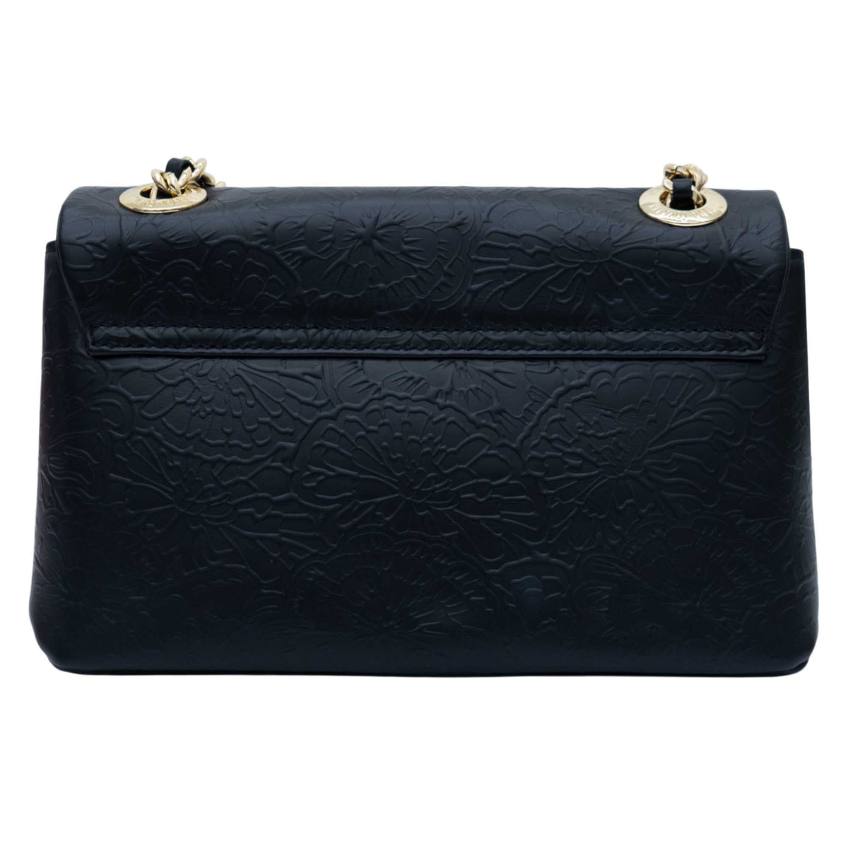 Bolsa Tusbel Piel Mini Piel Grabado Cempasúchil