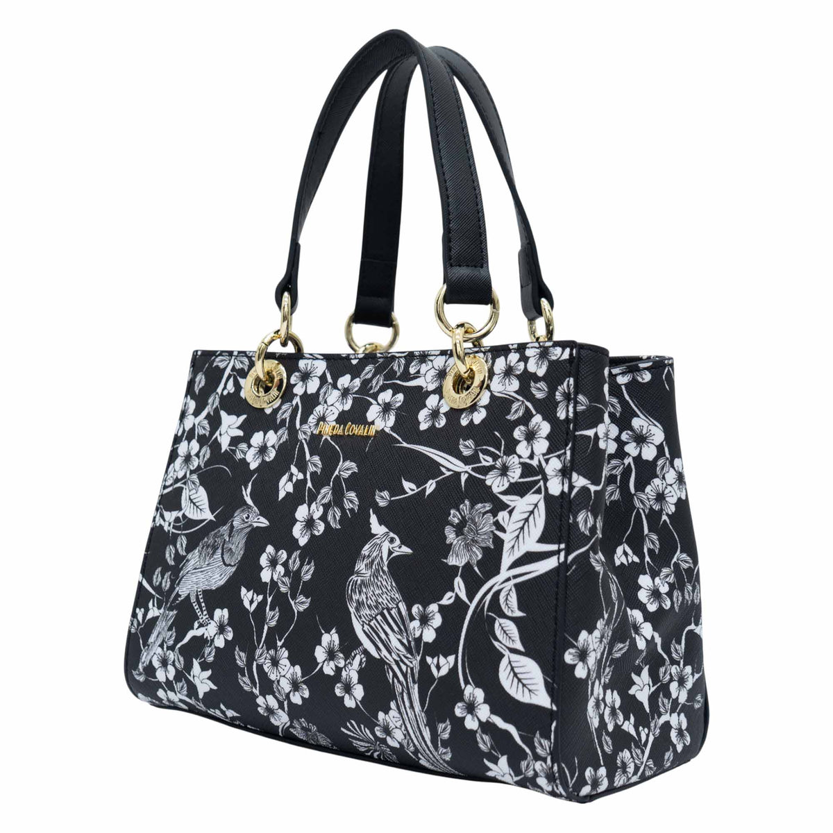 Mini Satchel Kaxan  Saffiano Urraca Mexicana