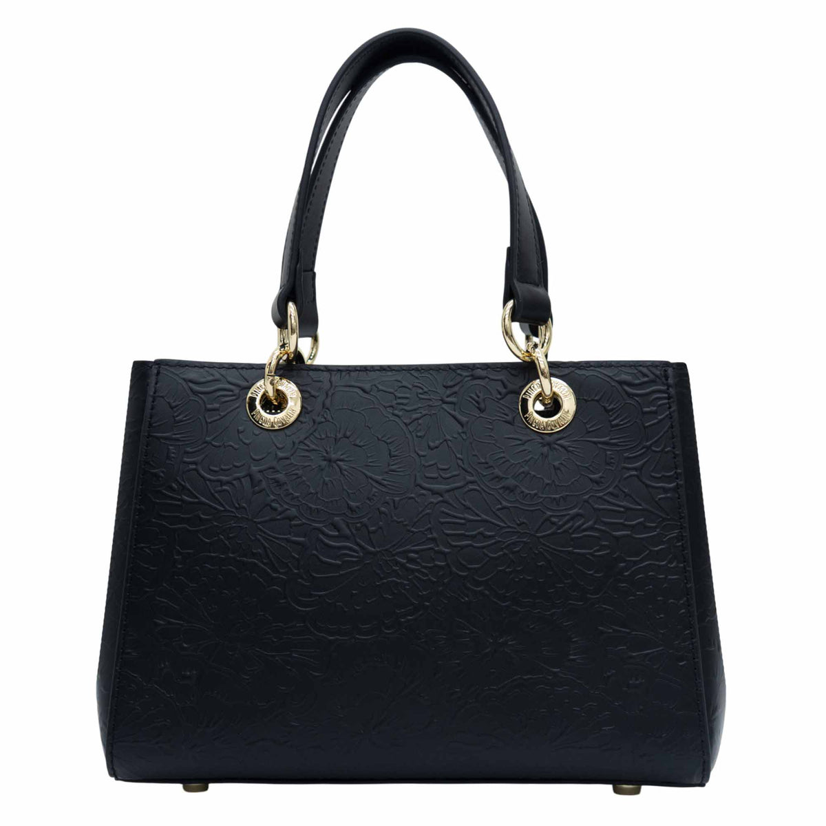 Mini Satchel Kaxan Piel Grabado Cempasúchil