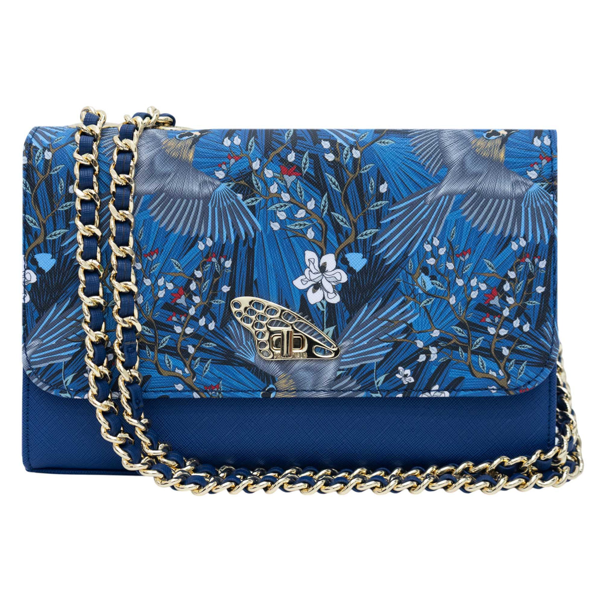 Crossbody Taman  Saffiano Urraca Mexicana