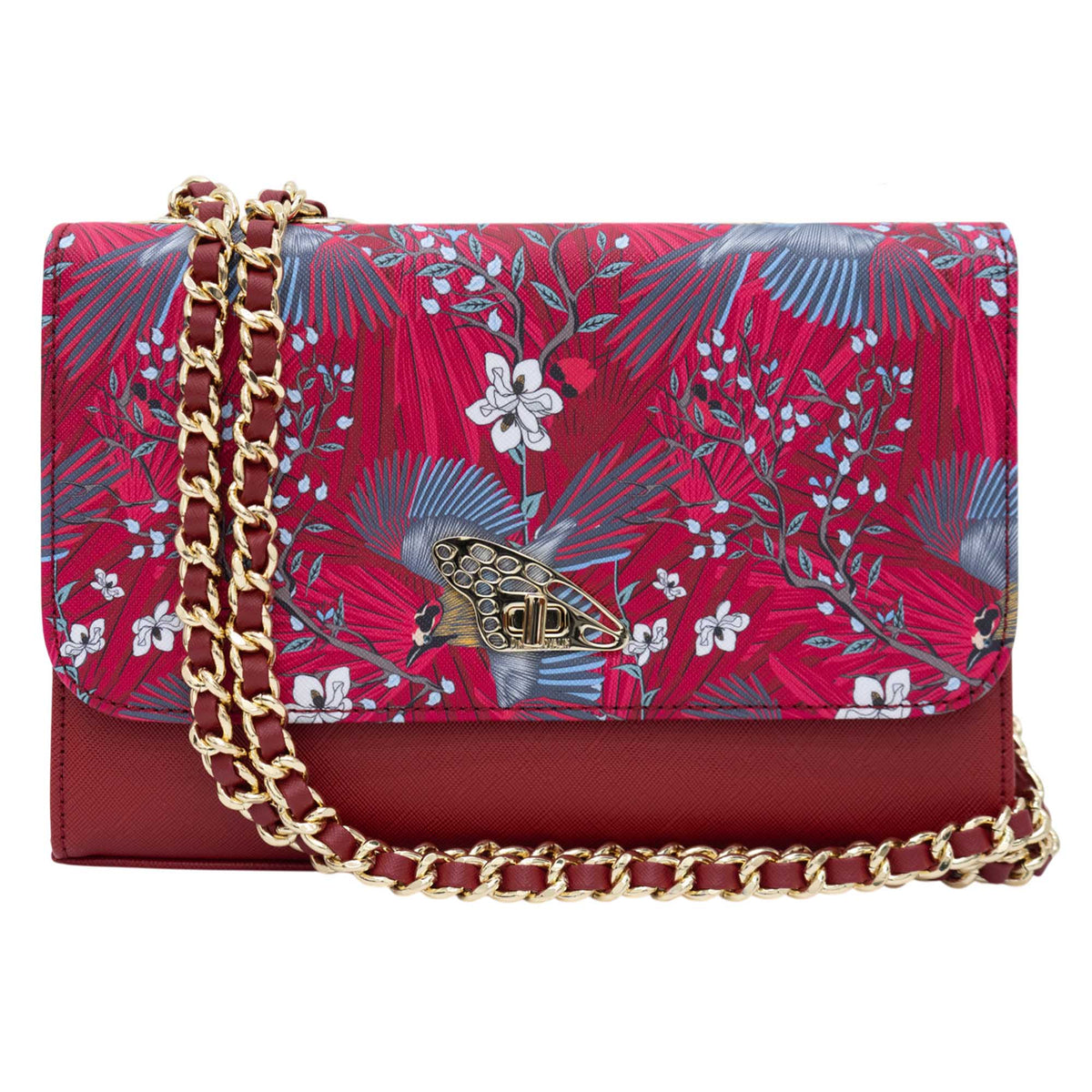 Crossbody Taman  Saffiano Urraca Mexicana