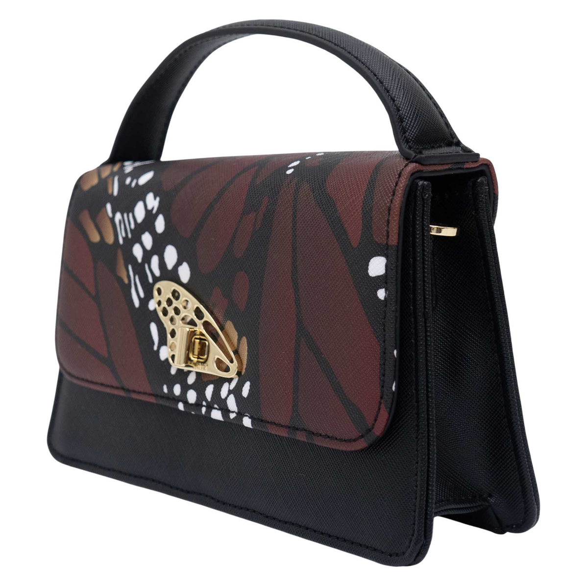 Mini Crossbody Sihul Saffiano Mariposa Macro