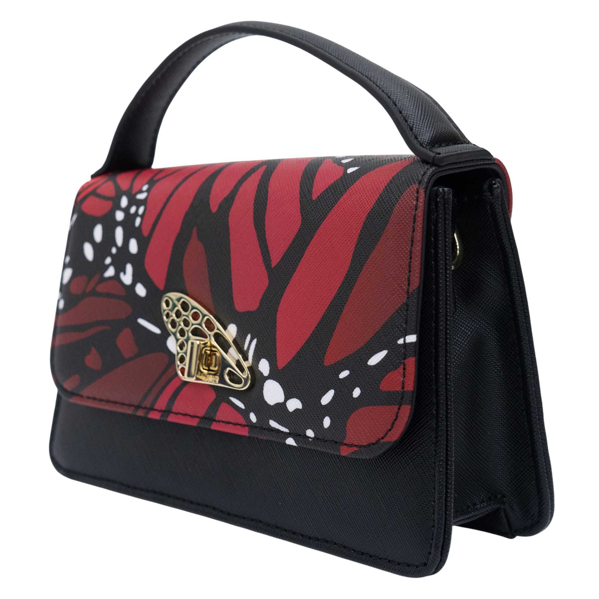 Mini Crossbody Sihul Saffiano Mariposa Macro