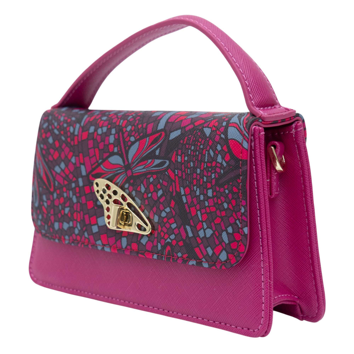 Mini Crossbody Sihul Saffiano Libélula