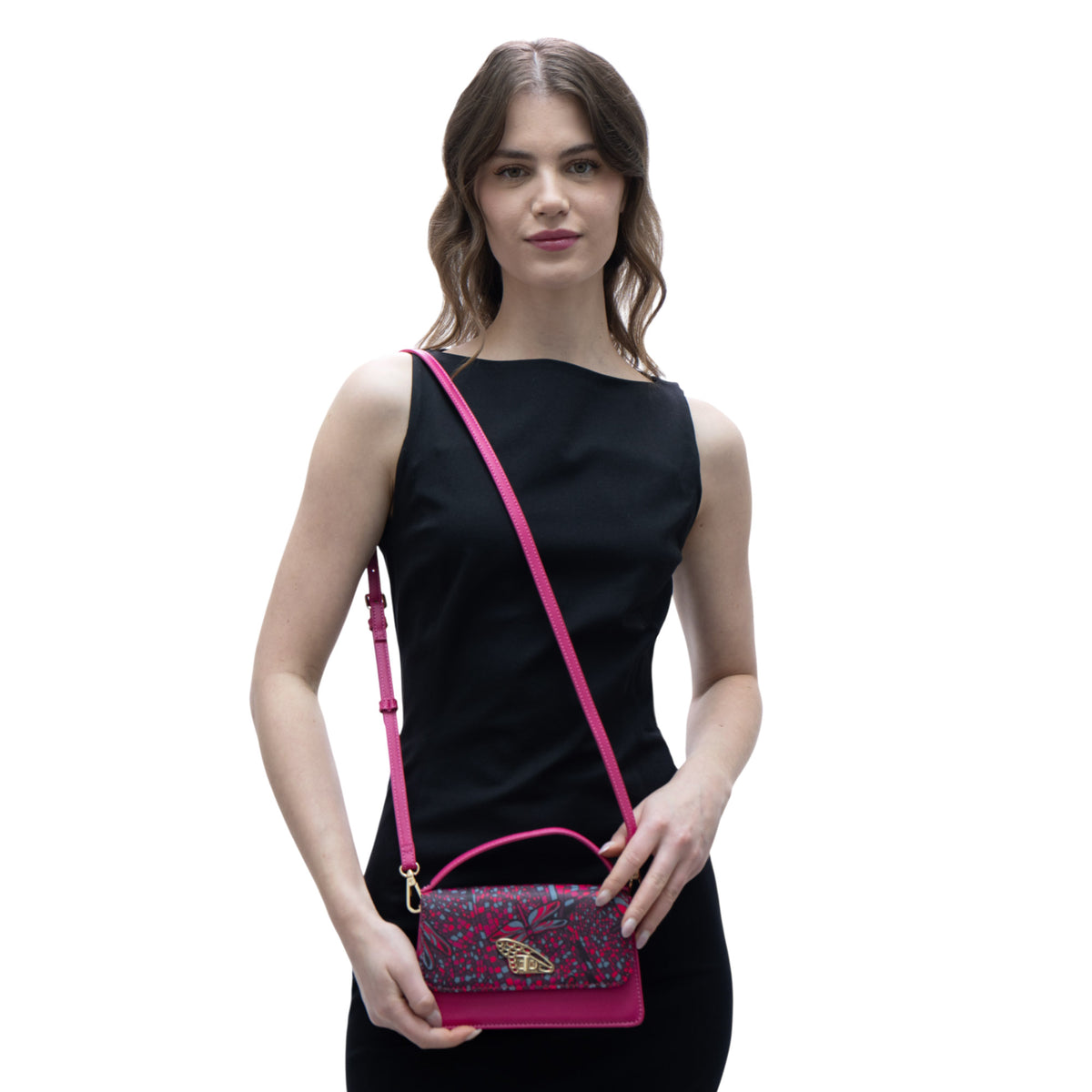 Mini Crossbody Sihul Saffiano Libélula