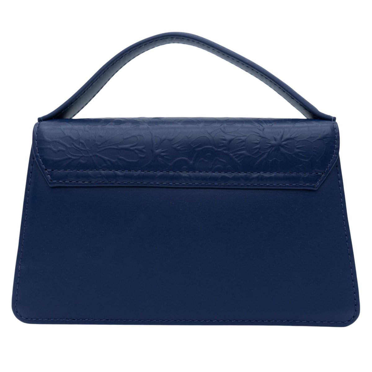 Mini Crossbody Sihul Piel Grabado Cempasúchil