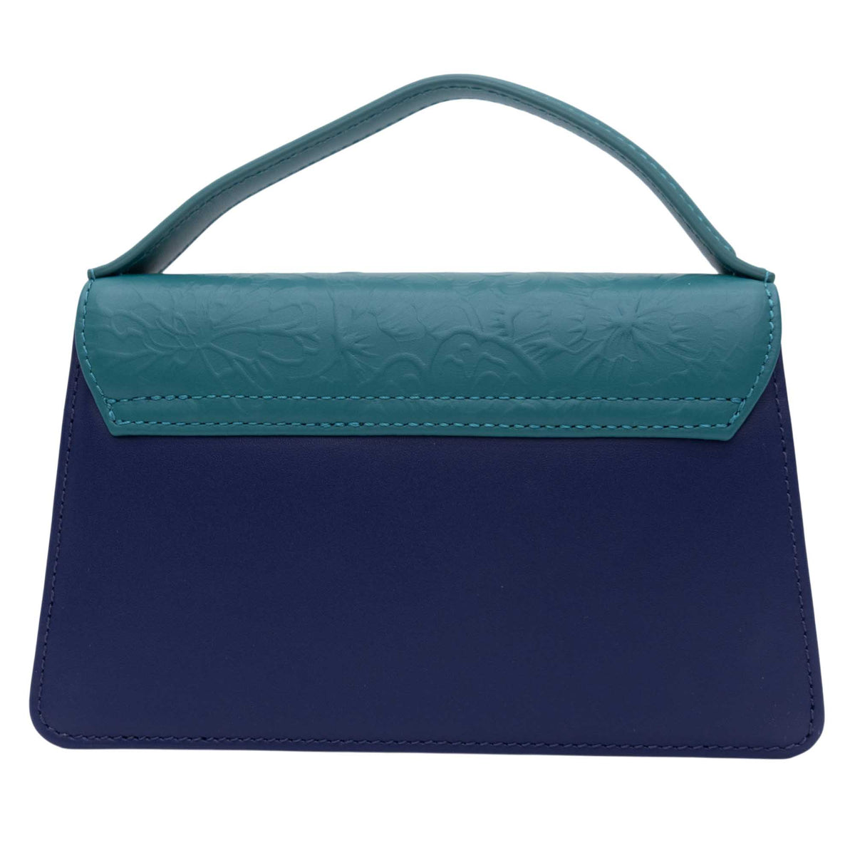 Mini Crossbody Sihul Piel Grabado Cempasúchil