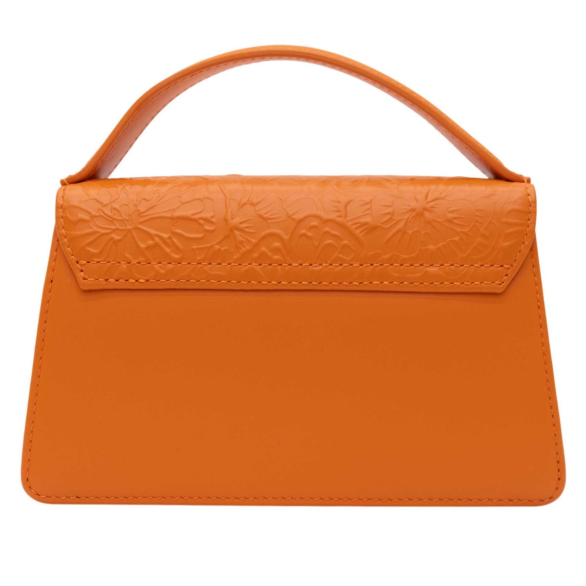 Mini Crossbody Sihul Piel Grabado Cempasúchil
