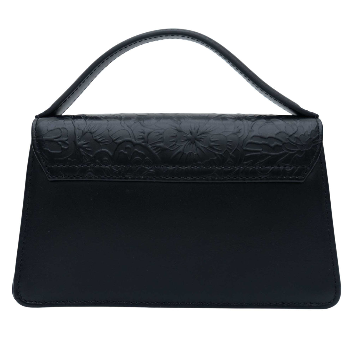 Mini Crossbody Sihul Piel Grabado Cempasúchil