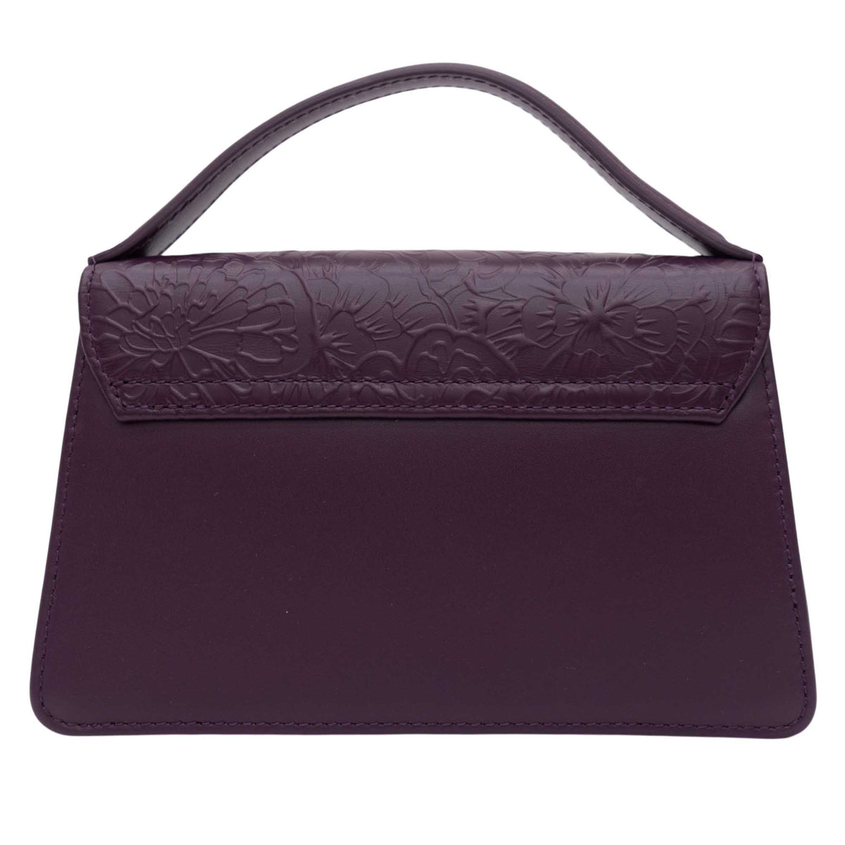 Mini Crossbody Sihul Piel Grabado Cempasúchil