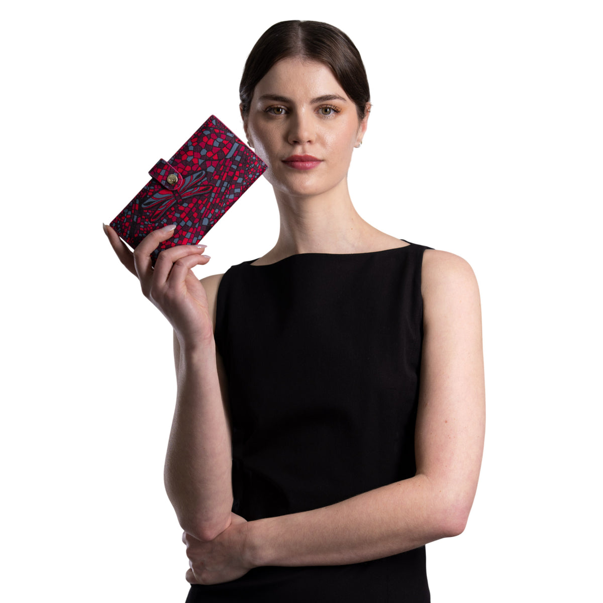 Cartera Grande Xook Saffiano Libélula