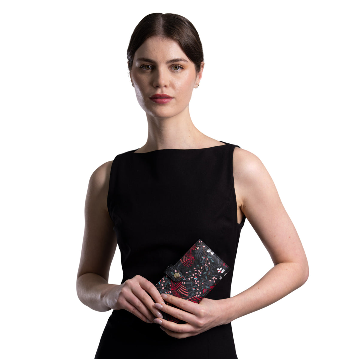 Cartera Grande Xook Saffiano Urraca Mexicana
