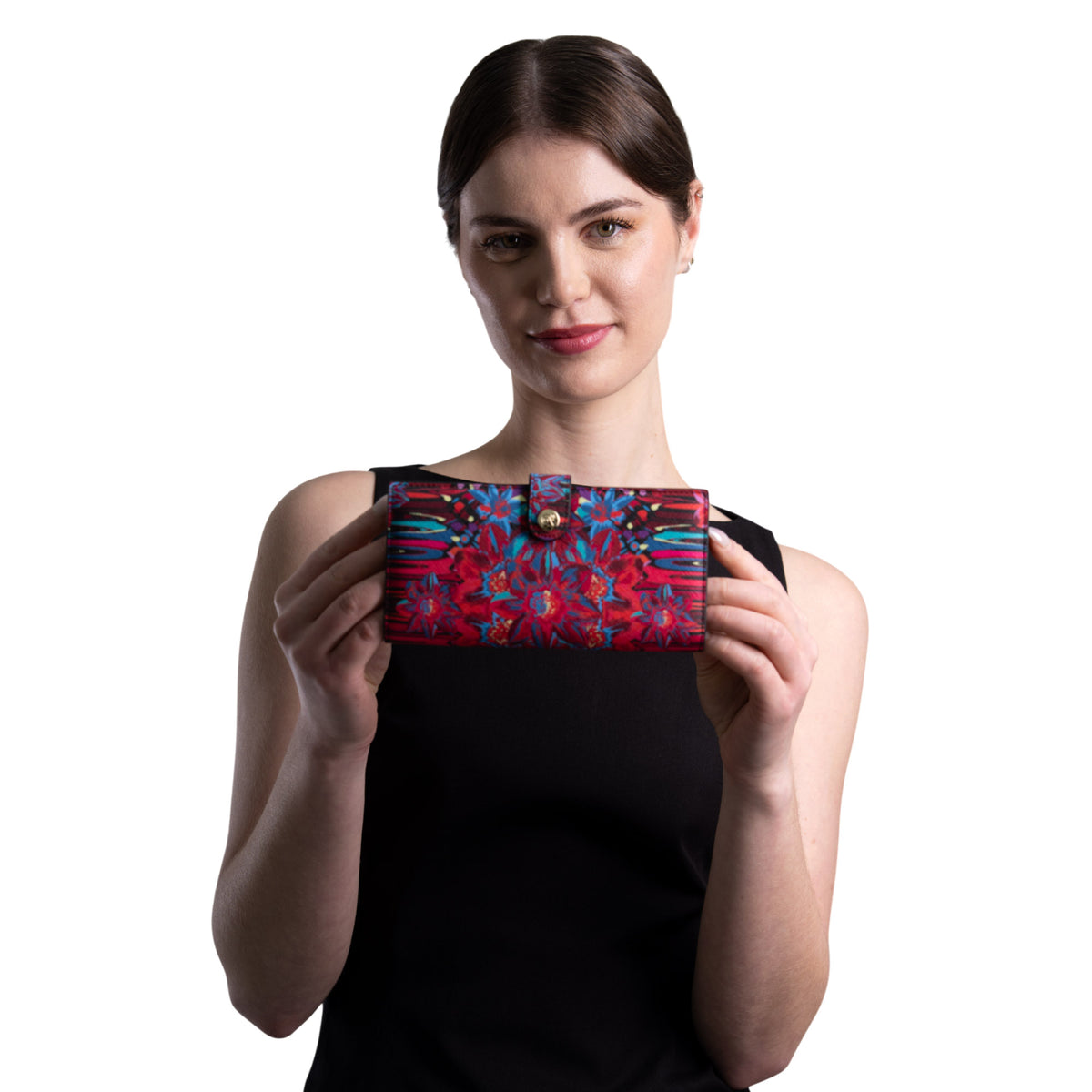 Cartera Grande Xook Saffiano Arte Efímero