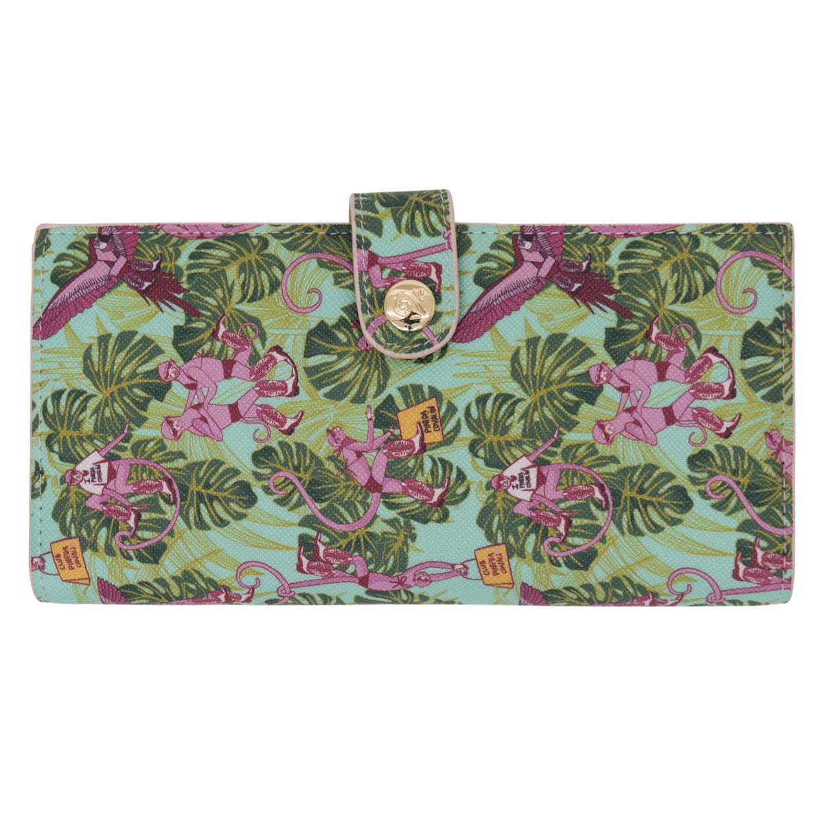 Cartera Grande Xook Saffiano Monos Guardianes de la Selva