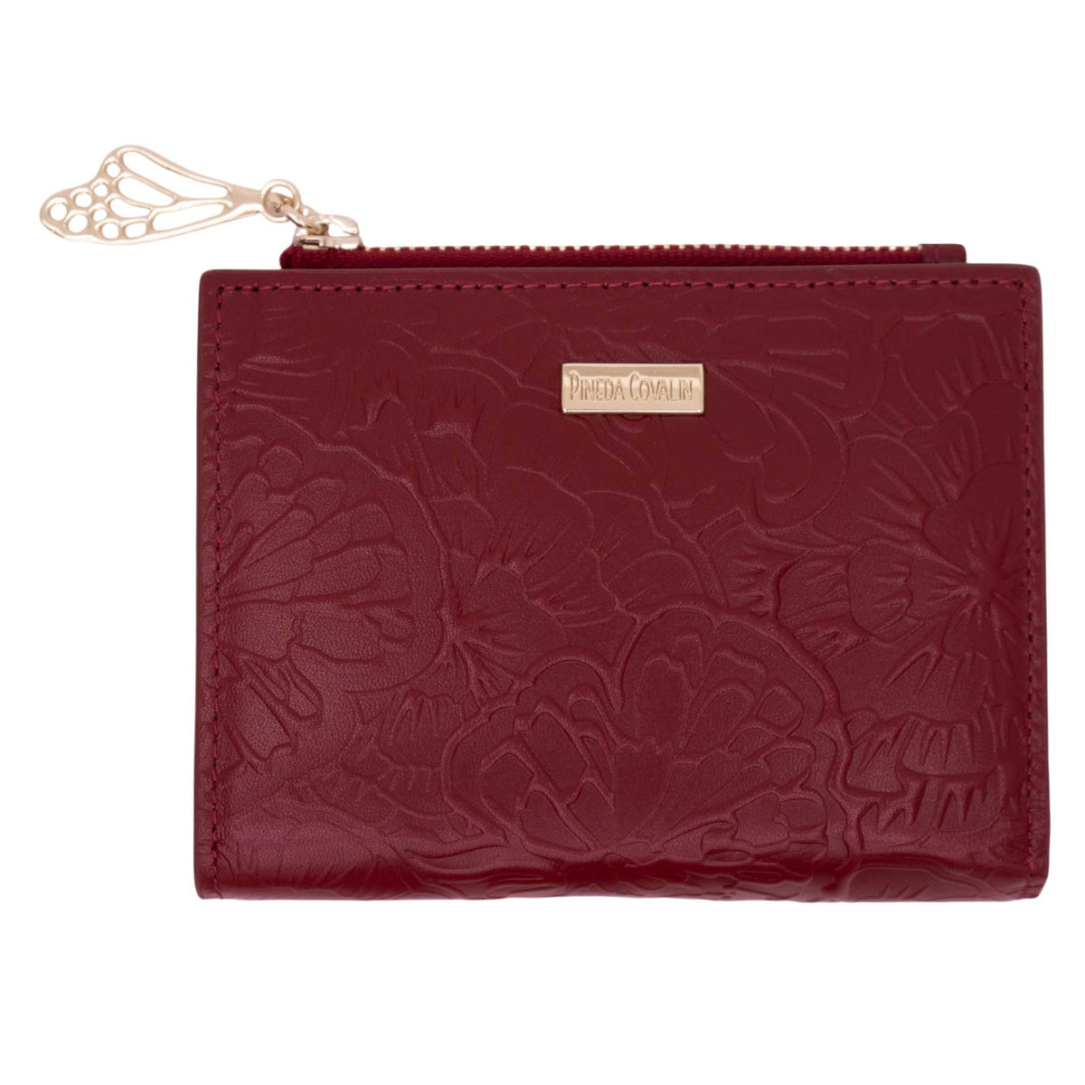 Cartera Chica Yemal Piel Grabado Cempasúchil