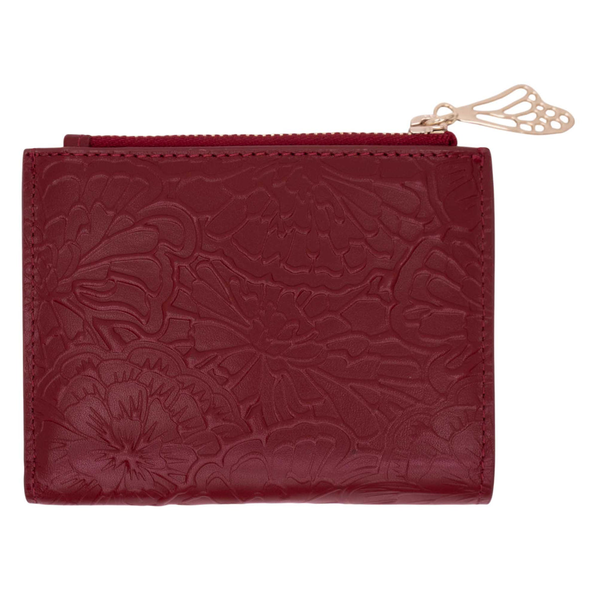Cartera Chica Yemal Piel Grabado Cempasúchil