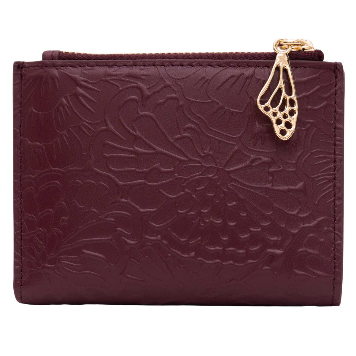 Cartera Chica Yemal Piel Grabado Cempasúchil