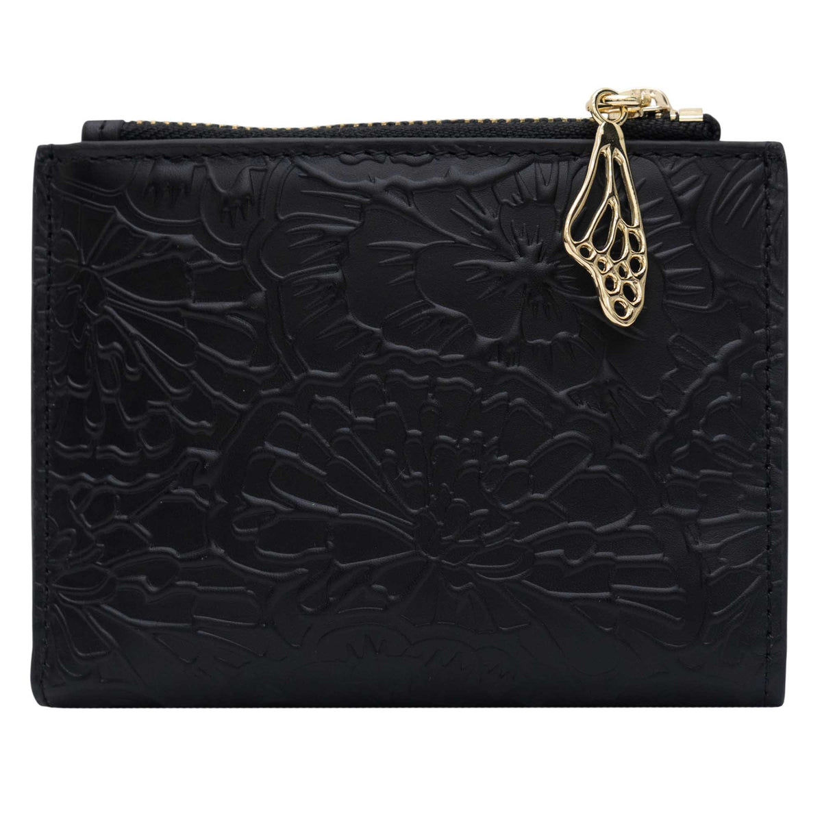 Cartera Chica Yemal Piel Grabado Cempasúchil