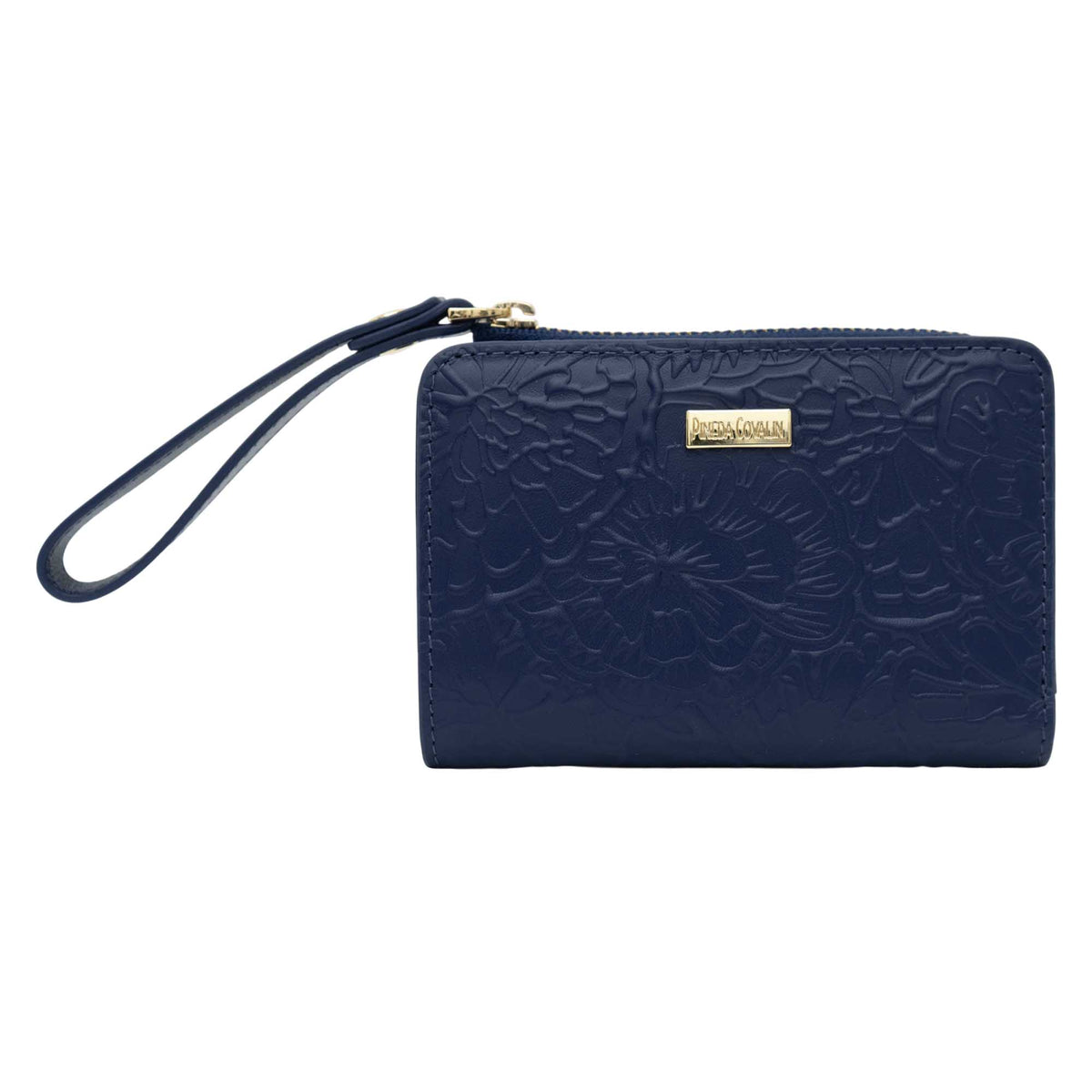 Cartera Naay Piel Pineda Covalin Grabado Cempasúchil