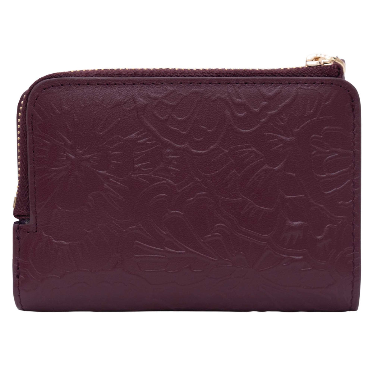 Cartera Naay Piel Pineda Covalin Grabado Cempasúchil
