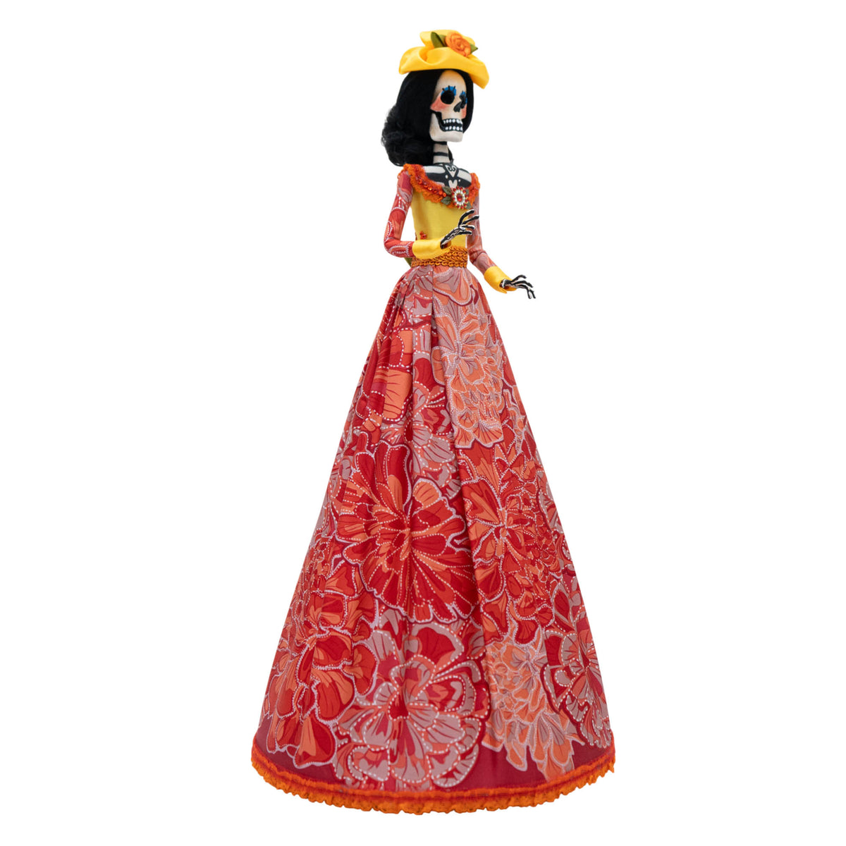 Catrina Cempasúchil Pajizo