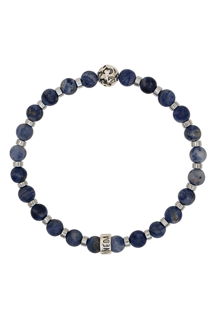Pulsera Jaguar Dualidad Sodalita Mate