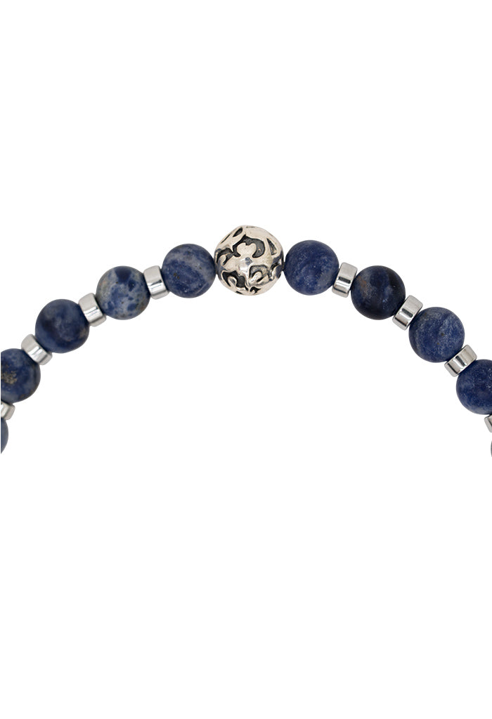 Pulsera Jaguar Dualidad Sodalita Mate