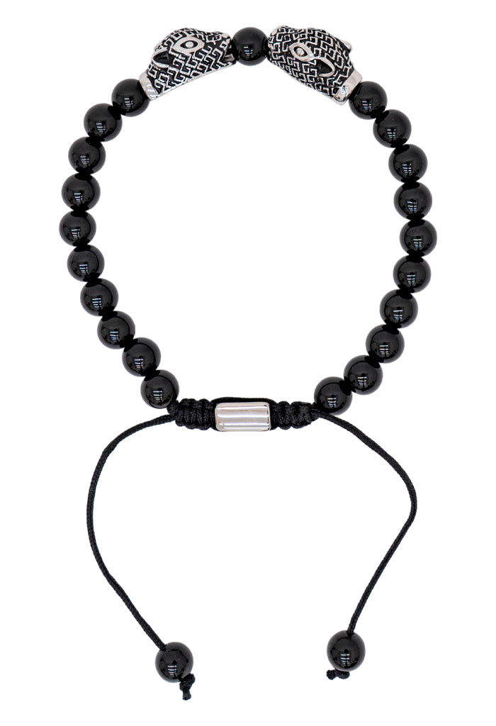 Pulsera Ajustable Jaguar Mitla Y Ágata