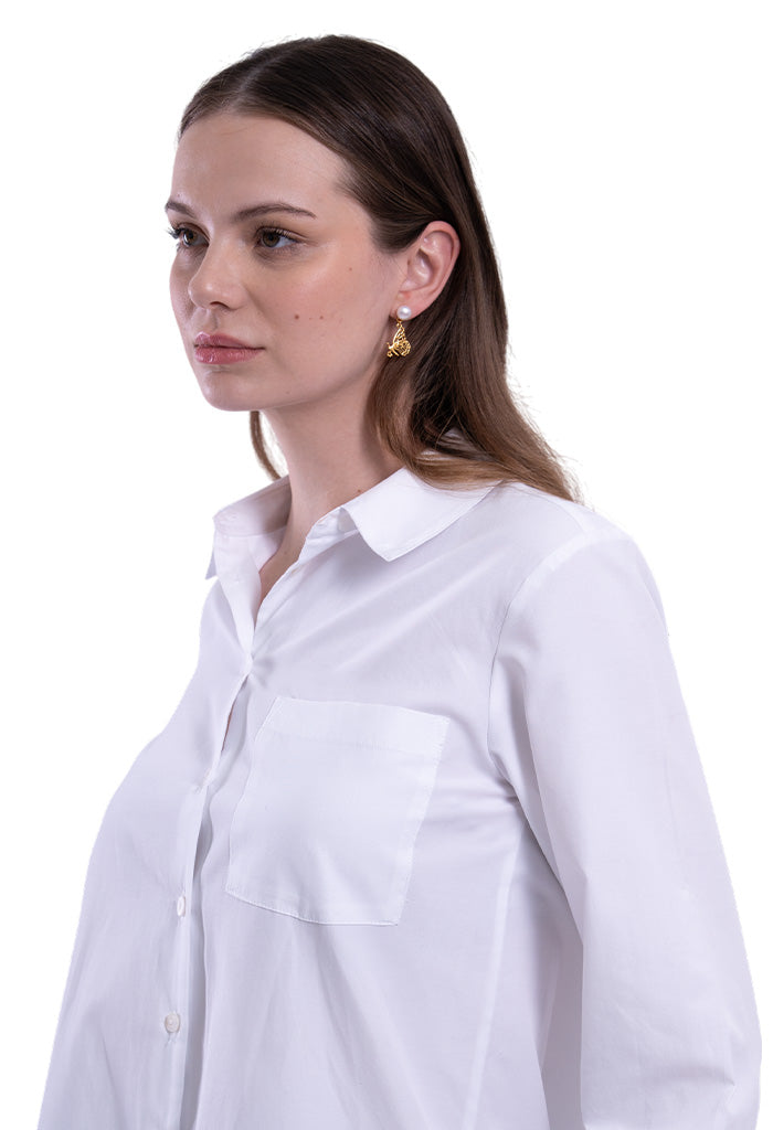 Aretes Mariposa Monarca Perla cultivada