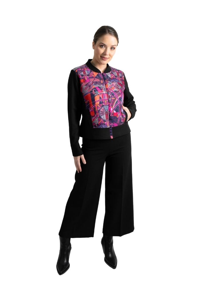 Bomber Okomej Dolores Hidalgo Fucsia