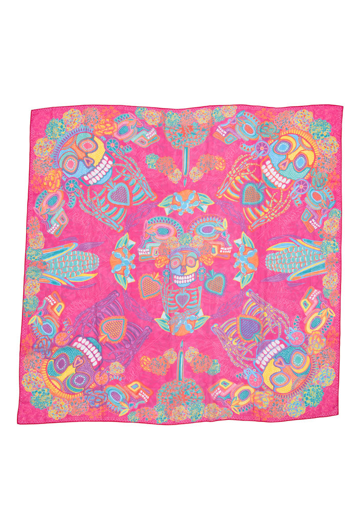 Pareo Atlenti Día de Muertos Catrina